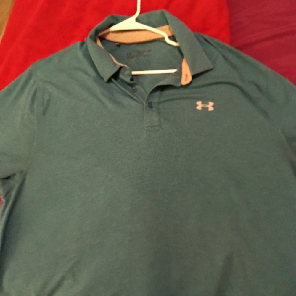 Under Armour Men's Blue Polo Shirt